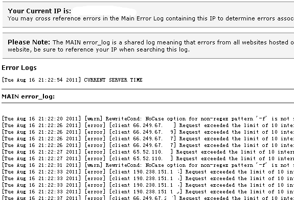 error