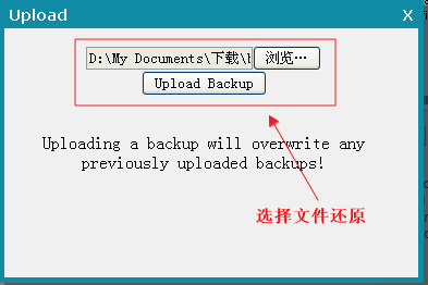 backup